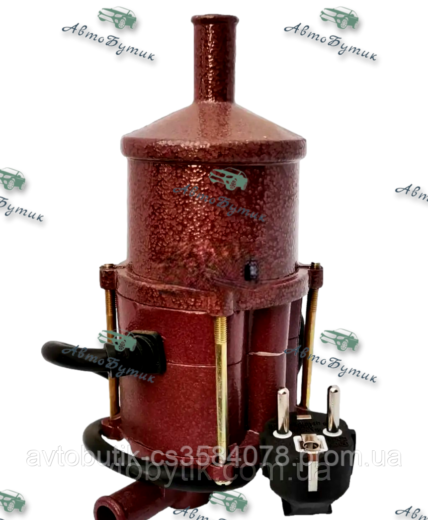 Передпусковий підігрівач двигуна 220В 3кВт двоконтурний з помпою ДК, фото 1