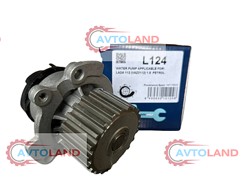 Насос водяний ВАЗ 2110-12, 16 кл. кор. уп. "помпа"