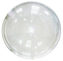 Кулька Bubbles 20" прозорий Китай розтянуті синя упаковка