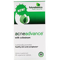 FutureBiotics, Acne Advance with Colostrum, 90 Vegetarain Tablets Днепр