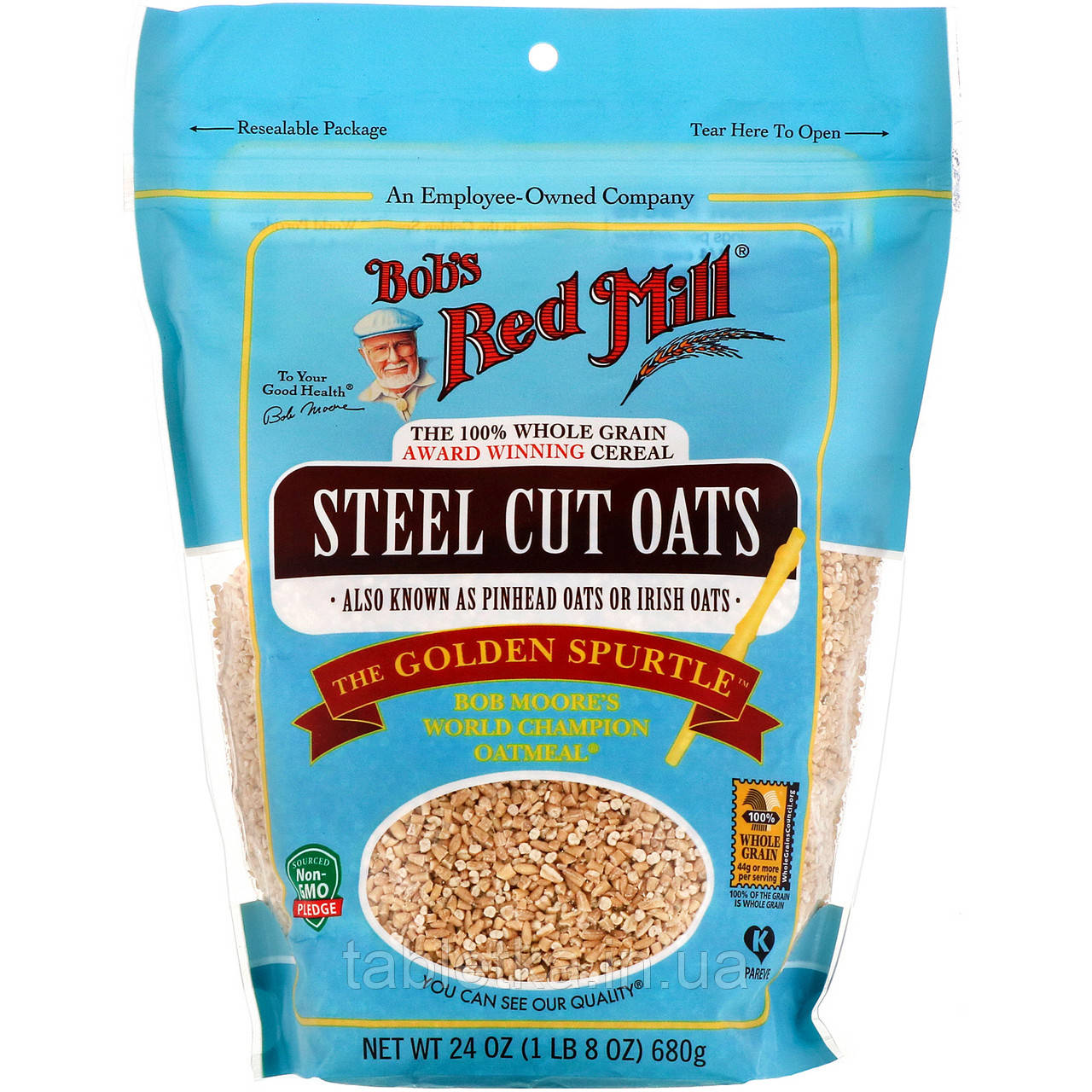 Bob's Red Mill, необроблений овес, цільне зерно, 680 г (24 унції)