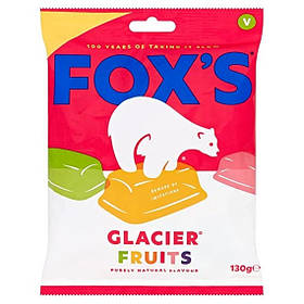 Фруктові льодяники Foxs Glacier Fruits Bag 130g