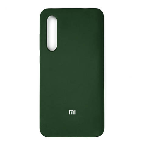 Чохол Silicone Case Premium для Xiaomi Mi 9 Lite Dark Green, фото 1
