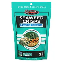 Seapoint Farms, чипсы из морских водорослей, миндаль и кунжут, 35 г (1,2 унции) Днепр