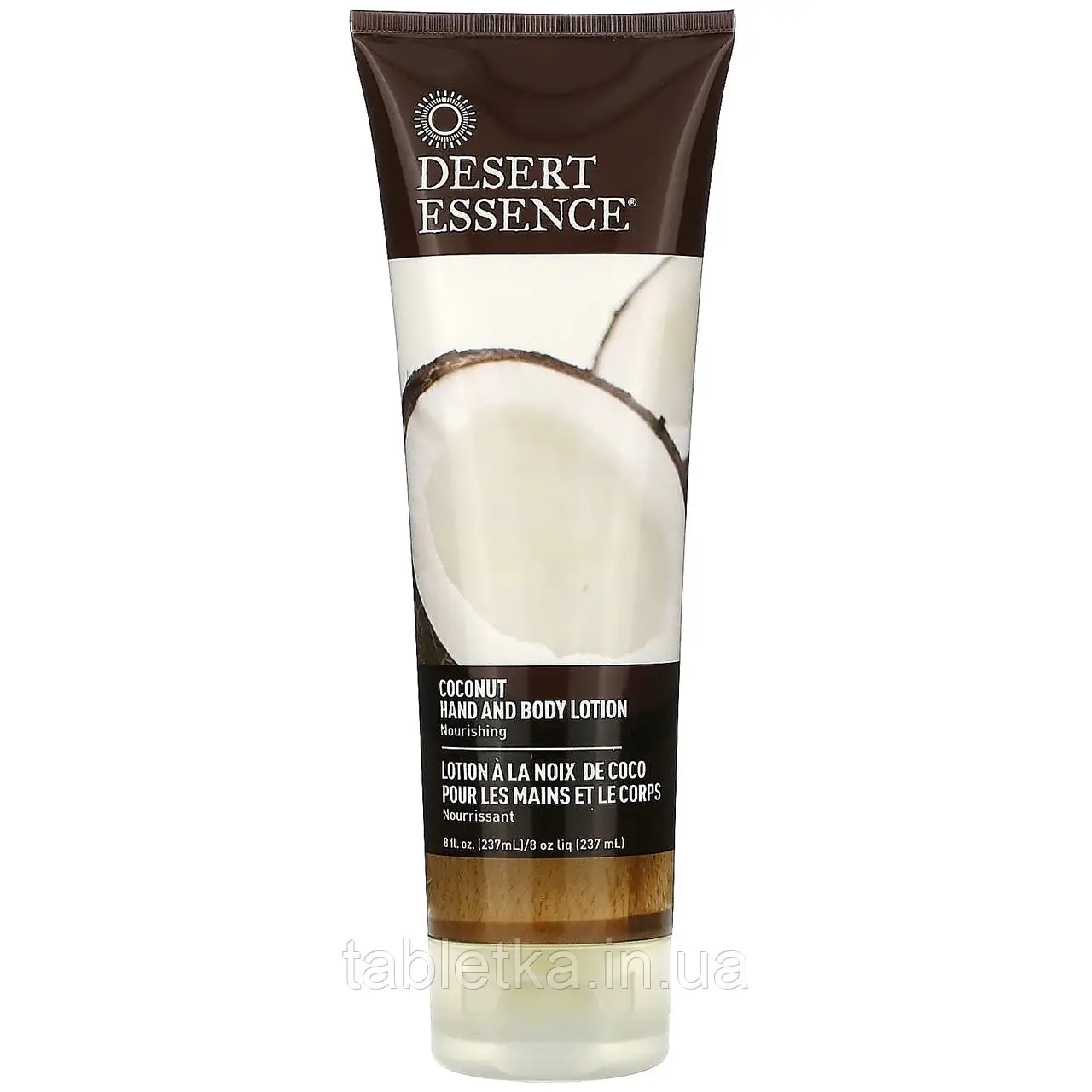 Desert Essence, Лосьйон для рук і тіла, «Кокос», 237 мл (8 рідкий. унций)