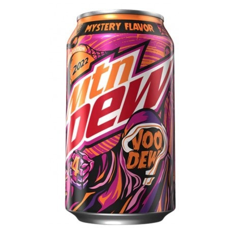 Газована вода Mountain Dew VooDew Mystery Flavours 222 ml