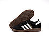 Чоловічі кросівки Adidas Spezial Black White (Чорні) Адідас Спеціал повсякденні замші шкіра текстиль В'єтнам, фото 7