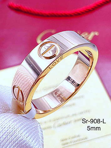 Каблучка Stainlees Steel (преміум) Sr-908(5,6,7,8,9,10), фото 1