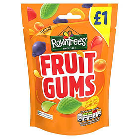 Желейки Rowntrees Fruit Gums 120g