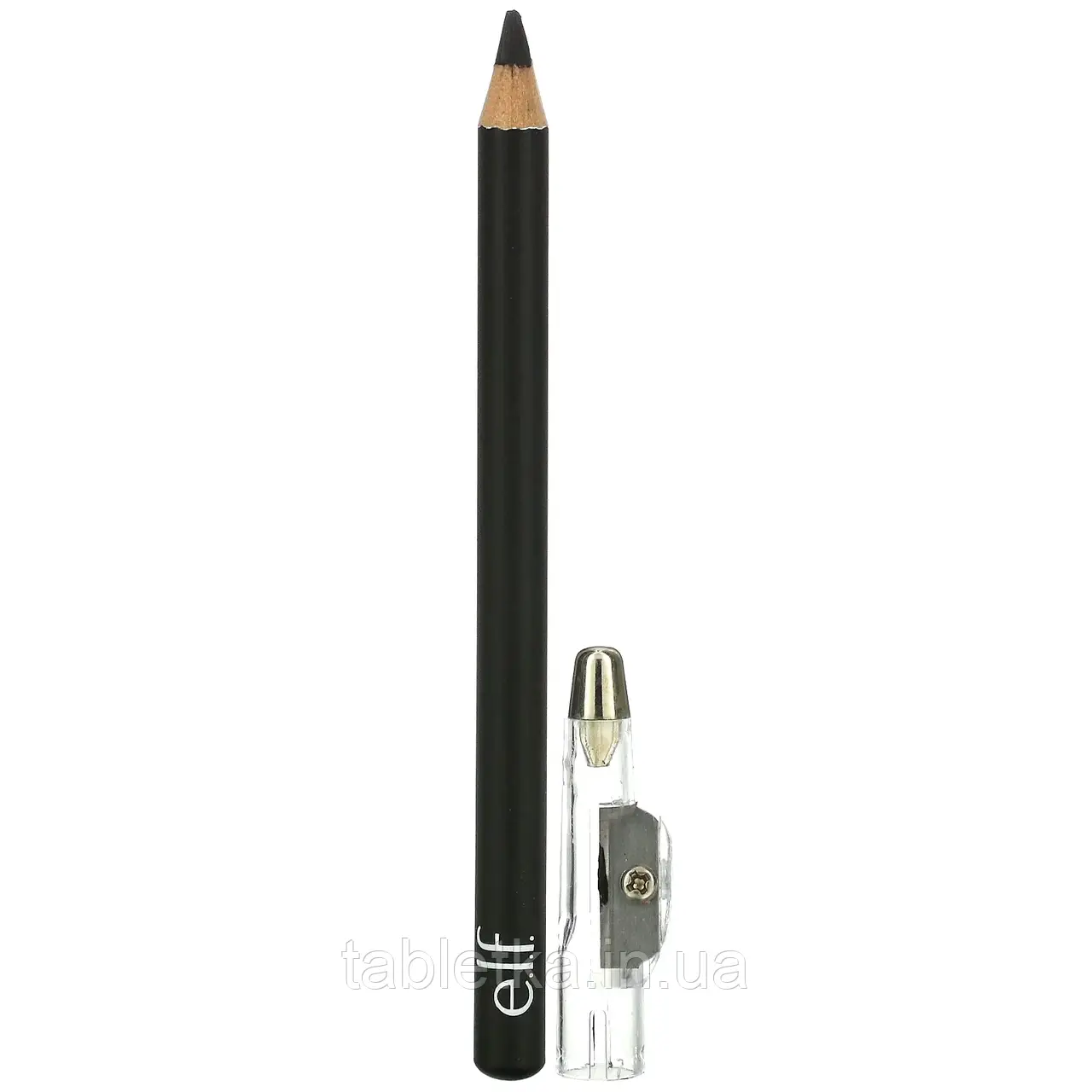 E.L.F., Олівець для підводки Satin Eyeliner Pencil, чорний, 0,03 унції (0,85 г)