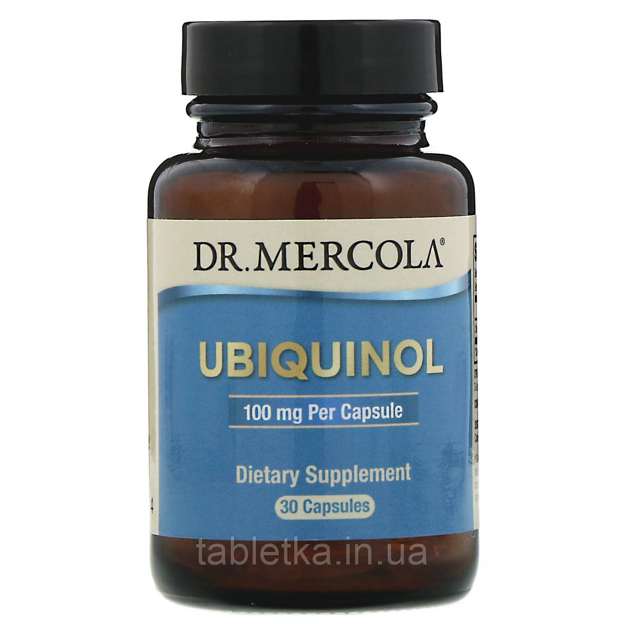 Dr. Mercola, убихинол, 100 мг, 30 капсул