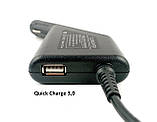 Автомобільний блок  живлення 19V Getac Asus Toshiba Lenovo 90W з додатковим USB 3.0 QC, фото 5