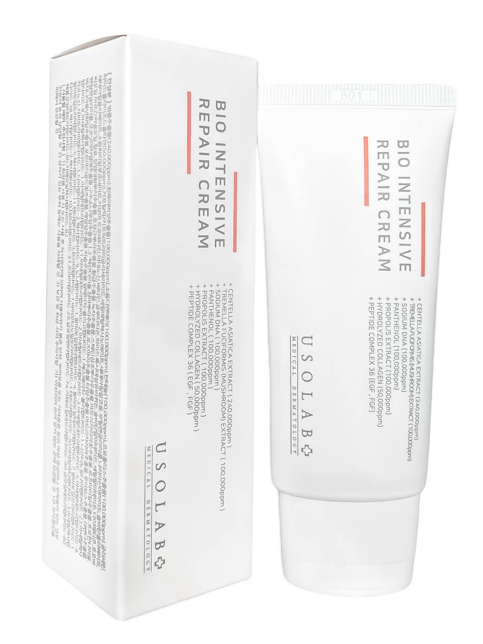 Usolab Bio Intensive Repair Cream - Інтенсивний відновлюючий крем для обличчя, 50 мл