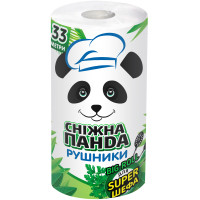 Паперові рушники Сніжна Панда Big Roll 2 шари 1 рулон (4823019010978), фото 1