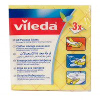 Серветки для прибирання Vileda Allpurpose Cloth 3 шт. (4003790025419), фото 1