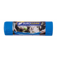 Пакети для сміття Buroclean EuroStandart міцні сині 160 л 10 шт. (4823078977939), фото 1