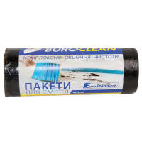 Пакеты для мусора Buroclean EuroStandart прочные черные 60 л 20 шт. (4823078922878)