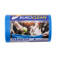 Пакеты для мусора Buroclean EuroStandart синие 35 л 100 шт. (4823078977854)