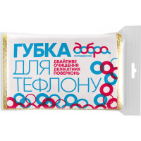 Губки кухонні Добра Господарочка для тефлону 1 шт. (4820086520416), фото 1