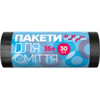 Пакети для сміття Добра Господарочка чорні 35 л 30 шт. (4820086521697), фото 1