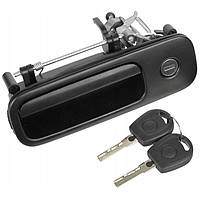 VW Caddy III 04-10 ручка и личинка крышки багажника двери наружная внешняя с ключами и замком задняя кадди
