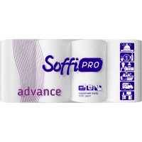 Туалетний папір SoffiPRO Advance 3 шари 16 рулонів (4820003833735), фото 1