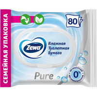 Туалетний папір Zewa Pure без аромату 80 шт. (7322541395050), фото 1