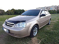 Дефлекторы окон (Ветровики) Chevrolet Lacetti седан 2004-2013 (скотч) ANV