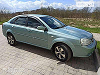 Дефлекторы окон (Ветровики) Chevrolet Lacetti седан 2004-2013 (скотч) AV-Tuning Харьков