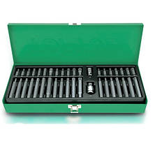 Набір біт 10мм 40шт HEX, TORX, SPLINE TOPTUL GAAD4002, фото 3