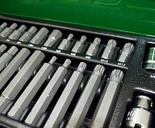 Набір біт 10мм 40шт HEX, TORX, SPLINE TOPTUL GAAD4002, фото 4