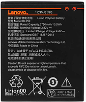 Аккумулятор (батарея) для Lenovo BL259 A6020a40 Vibe K5, A6020a46 Vibe K5 Plus Lemon K3 Оригинал