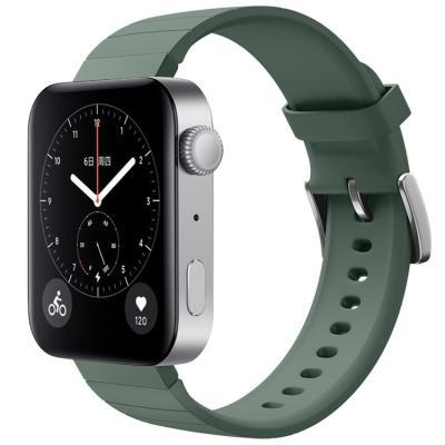Ремінець для смарт-годинника BeCover Silicone для Xiaomi Mi Watch Pine Green (704517)