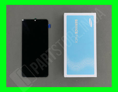 Дисплей Samsung M127 Black M12 2021 (GH81-25250A) сервісний оригінал (без рамки), фото 2