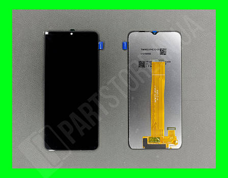 Дисплей Samsung M127 Black M12 2021 (GH81-25250A) сервісний оригінал (без рамки), фото 2