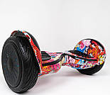Гіроборд Smart Balance Wheel Pro Premium 10.5 Графіті рибки, фото 3