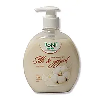 Крем-мыло RoNi Silk Yogurt с глицерином пет-банка 450 мл