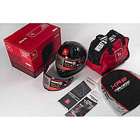 Мотошолом MT KRE+ Carbon Kraker C5 Matt Red S