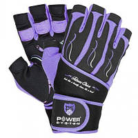 Перчатки для фитнеса fitness chica женские purple xs