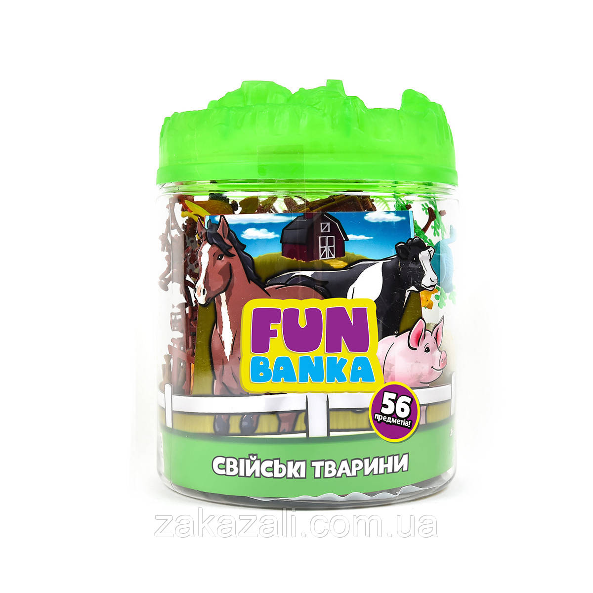 320062 Ігровий набір FUN BANKA СВІЙСЬКІ ТВАРИНИ | Нові товари