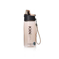 Пляшка для води CASNO 580 мл KXN-1179 Помаранчева (Brown)