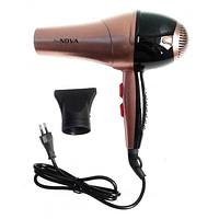 Профессиональный фен для волос NOVA NV-9020 2300 W | Профессиональный фен для волос | Мощный фен для укладки