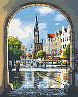 Картина по номерам "Городская арка" 40x50 3v1 Рисование Живопись Раскраски (Животные, птицы и рыбы)