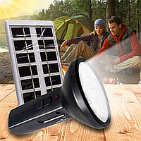 Фонарь Solar flashlight CL-058 | Светодиодный фонарик на солнечной батарее | Подвесной фонарик для кемпинга