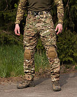 Брюки карго тактические Камуфляж Штурм XXL, брюки для военных + 2 наколенника, мужские штаны