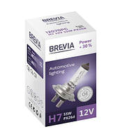 Галогеновая лампа Brevia H7 12V 55W PX26d Power +30% PC 12070PC