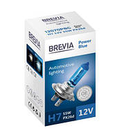 Галогеновая лампа Brevia H7 12V 55W PX26d Power Blue PC (1шт) 12070PBC