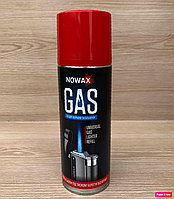 Газ для заправки всіх типів багаторазових запальничок ʺGASʺ, TM NOWAX, 200 мл (12шт/уп)