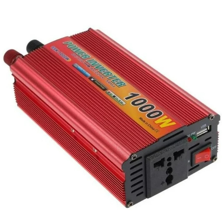 Перетворювач напруги з 12V в 220V 1000W, Підвищувальний інвертор, Автоінвертор
