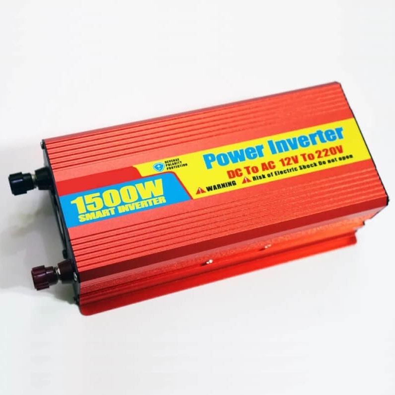 Перетворювач напруги з 12V в 220V 1500W, Підвищувальний інвертор, Автоінвертор